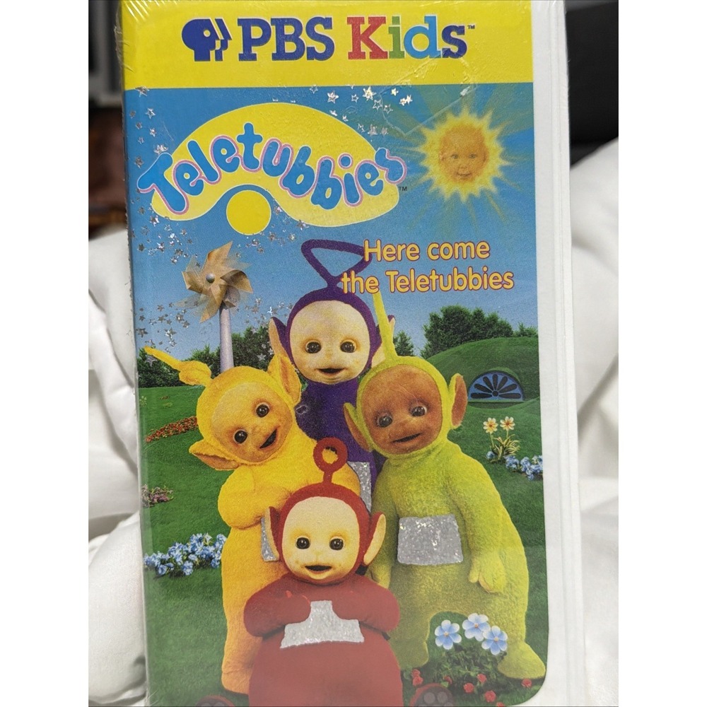Teletubbies Vhs Cassette Tape Here Comes the Teletubbies PBS Kids NEW, SEALED!